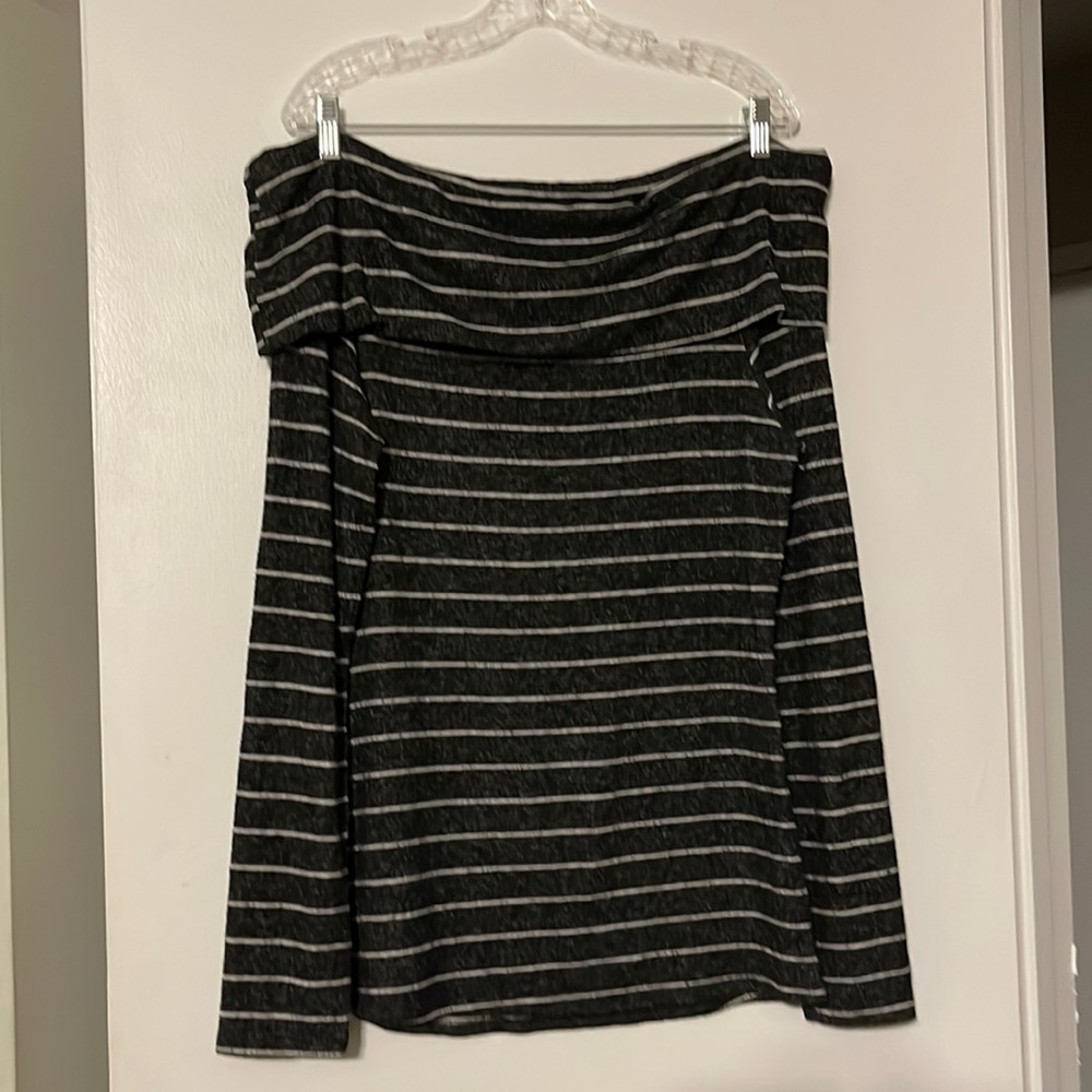 Vici off the shoulder long sleeve top